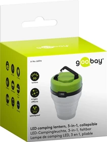goobay 3-in-1 Faltbare Camping Laterne