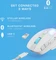 Roccat Kone XP Air mit Ladestation, Arctic White, USB/Bluetooth Vorschaubild