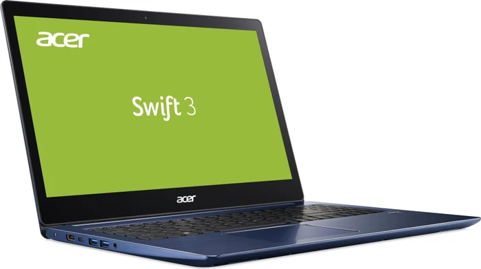 Acer Swift 3 SF315-51G-52TR, blau, Core i5-7200U, 8GB RAM, 256GB SSD, GeForce MX150, DE