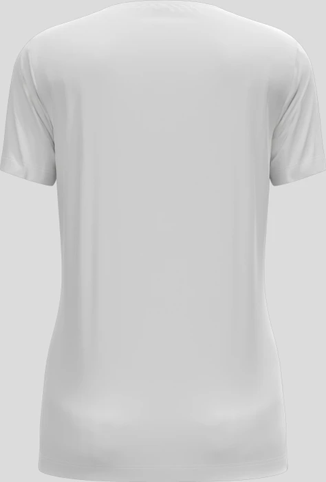 Odlo F-Dry Funktionsshirt kurzarm white/odlo silver grey (Damen)