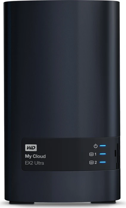 Western Digital My Cloud EX2 Ultra 4TB, 1GB RAM, 1x RJ-45 1000Base-T, 2x USB-A 3.0