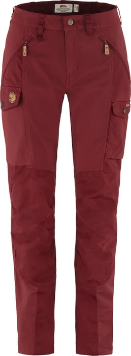 Fjällräven Nikka Curved Hose lang bordeaux red (Damen)