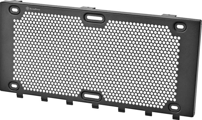 SilverStone RAC45-280MK, 280mm Radiator Montageset, für SilverStone RM45-360 / RM600 / RM61-312, schwarz, schwarz