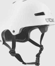 TSG Evolution Solid Color Helm satin white (Junior)