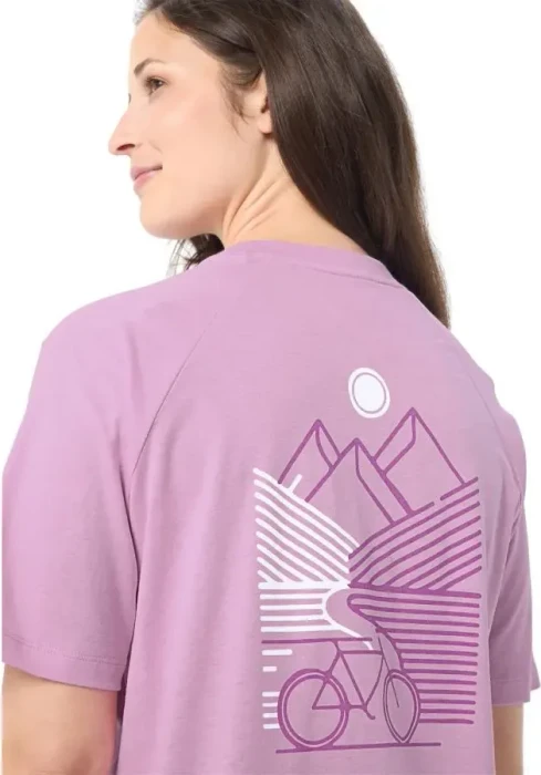 Vaude Cyclist Funktionsshirt kurzarm raspberry (Damen)