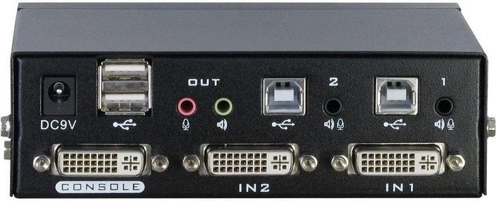 Inter-Tech Argus KVM-AS-21DA, 2-fach