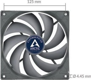 ARCTIC F14 PWM PST CO grau, 140mm