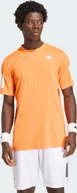 adidas Club Tennis Climacool 3-Streifen Funktionsshirt kurzarm pure orange (Herren)