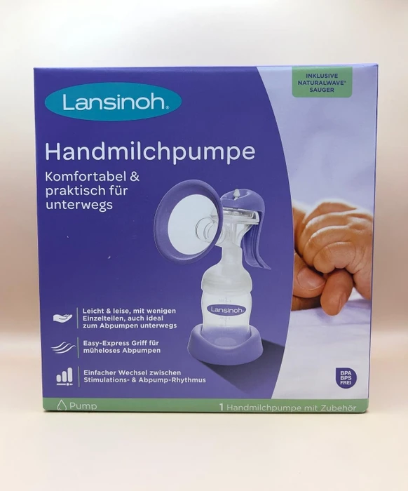 Lansinoh Handmilchpumpe Weithals (10775222)