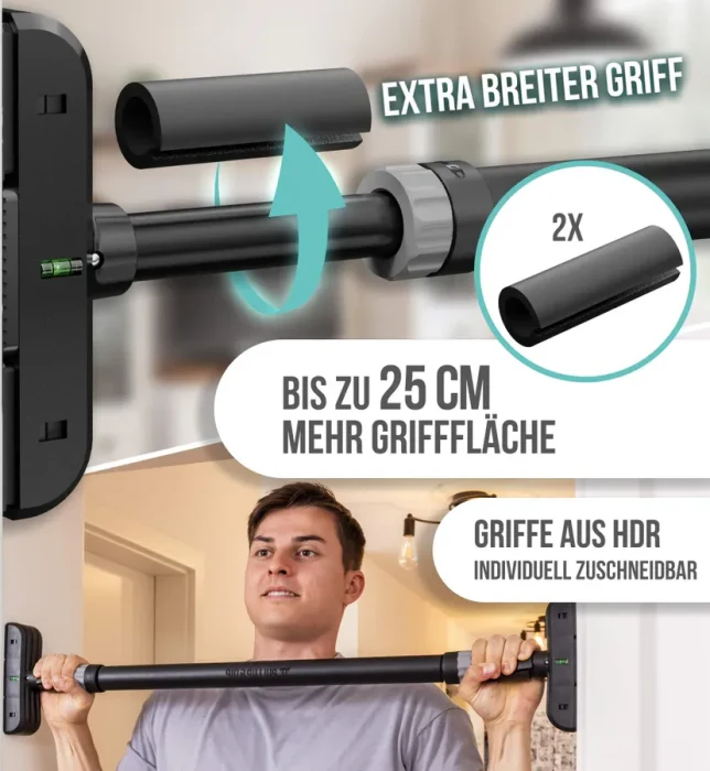 Pullup & Dip Türreck Teleskop Klimmzugstange