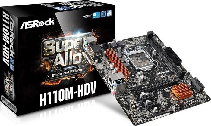ASRock H110M-HDV (Intel 1151)