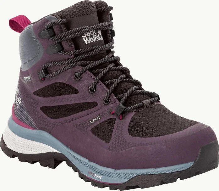 Jack Wolfskin Force Striker Texapore Mid violett/grau (Damen)