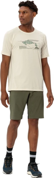 Vaude Gleann II Funktionsshirt kurzarm ecru (Herren)