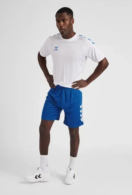hummel Core XK Poly Trainingshose kurz true blue
