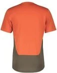 Scott Trail Flow DRI Trikot kurzarm braze orange/shadow brown (Herren)