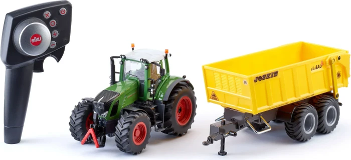 SIKU Control Set Fendt Traktor mit Joskin-Anhänger inkl. Zubehör