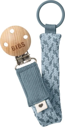 Bibs Schnullerband petrol baby blue