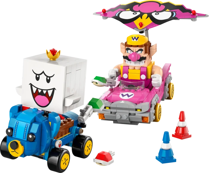 LEGO Super Mario - Mario Kart - Wario & König Buu Huu