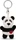 Nici Panda mit Herz Schlüsselanhänger 5cm (62079)