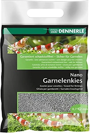 Dennerle Nano Garnelenkies Arkansas, 2kg, grau