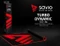 Savio Turbo Dynamic XL Gaming Mauspad, schwarz/rot Vorschaubild
