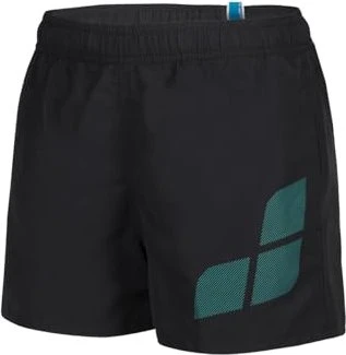 Arena Logo R Badeshorts asphalt/water (Junior)