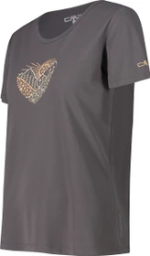 CMP Piqué Print Funktionsshirt kurzarm terra/provenza (Damen)
