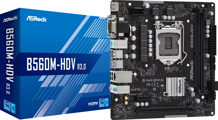 ASRock B560M-HDV R3.0 (Intel 1200)