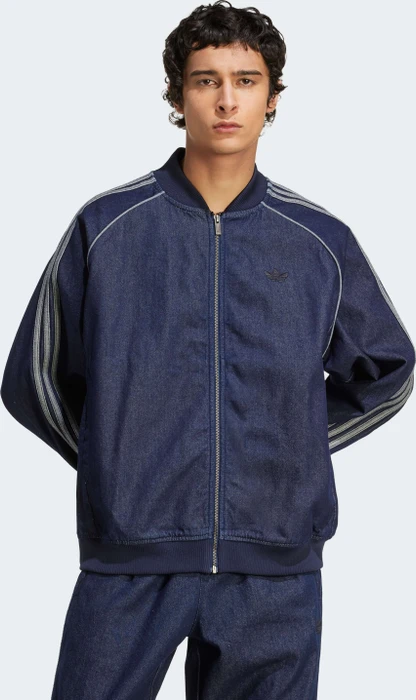 adidas SST Adicolor Loose Stone Jeansjacke indigo denim (Herren)