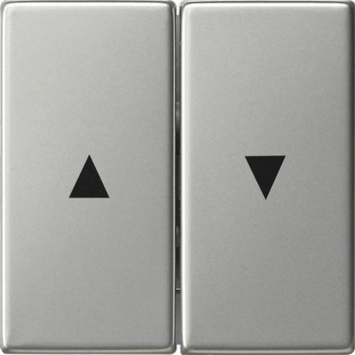 Gira Wippe 2fach mit Pfeilsymbol, edelstahl