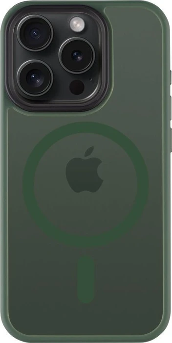 Tactical MagForce Hyperstealth Cover für Apple iPhone 15 Pro Forest Green
