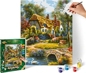 Schipper Arts & Crafts Malen nach Zahlen Old English Cottage