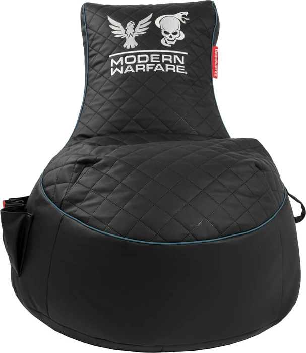 Gamewarez Gaming Sitzsack Classic Call of Duty Modern Warfare Limited Edition, schwarz/blau