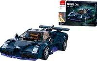 Sluban Model Bricks Dunkelblauer Sportwagen
