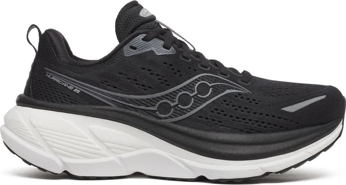 Saucony Hurricane 25 Wide schwarz/weiß (Damen)