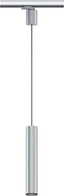 Paulmann ProRail3 Artemons Schienensystem Pendelleuchte GU10 silber, 1 Stück