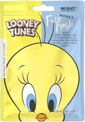 Mad Beauty Lonely Tunes Tweety Honey Sheet Mask, 1 Stück
