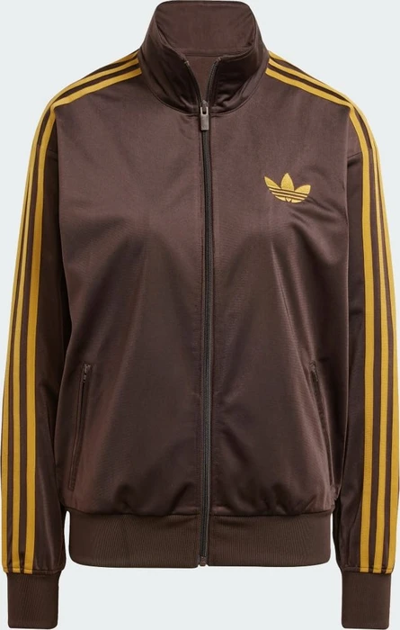 adidas Adicolor Classics Loose Firebird Originals Trainingsjacke dark brown/preloved bronze (Damen)