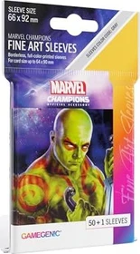 Gamegenic Marvel Champions Fine Art Sleeves Drax, 50 Stück