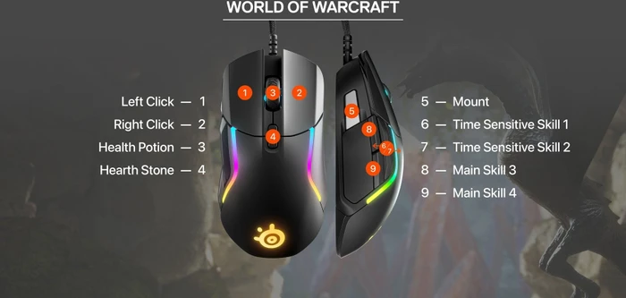 SteelSeries Rival 5 schwarz, USB