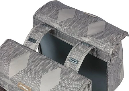 Basil Elegance Doppeltasche Gepäcktasche chateau taupe