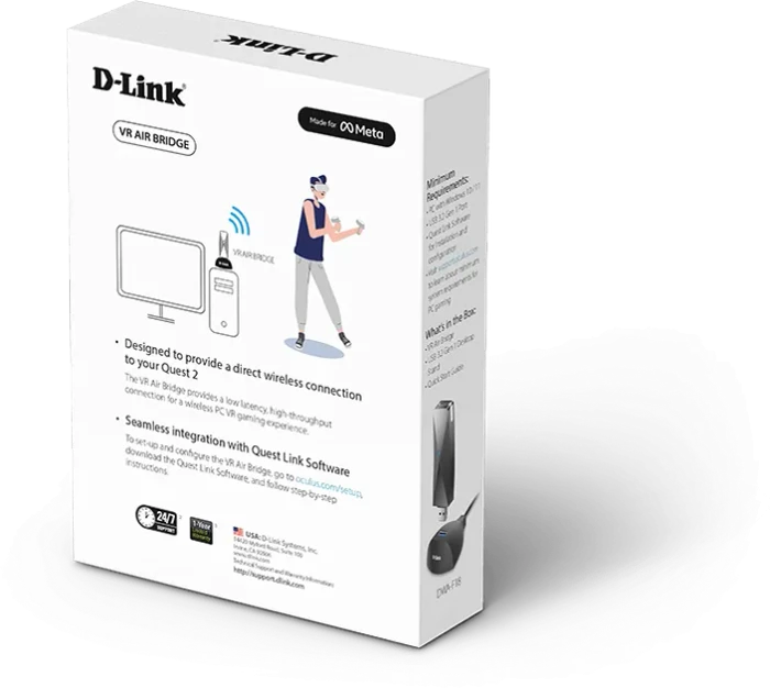 D-Link VR Air Bridge für Meta Quest