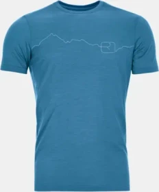 Ortovox 150 Cool Mountain Funktionsshirt kurzarm mountain blue (Herren)