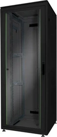Digitus Professional Unique Serie Serverschrank 42HE, Sicherheitsglastür, IP2X, schwarz, 800mm tief