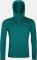 Ortovox Fleece Light Grid ZN Hoody Funktionsjacke pacific green (Herren) Vorschaubild