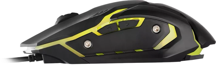 Snakebyte Game:Mouse schwarz/gelb, USB