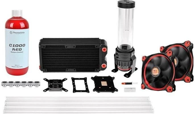 Thermaltake Pacific Gaming RL240 D5 Hard Tube Water Cooling Kit
