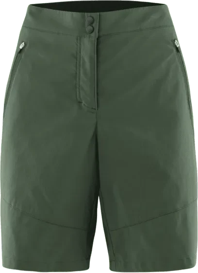 Löffler Brioni-B CSL Shorts Fahrradhose kurz olive (Damen)