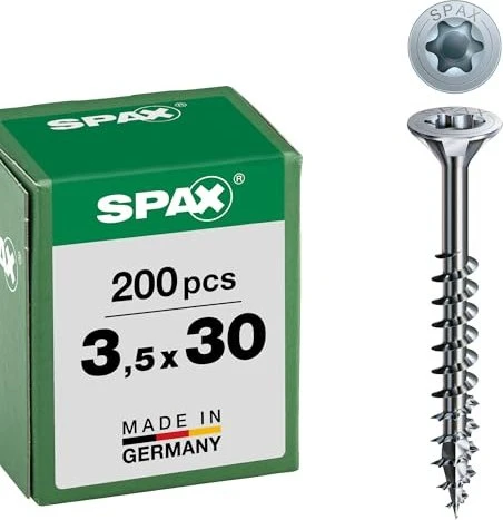 Spax WIROX A9J 4CUT T-STAR plus T20 Universalschraube, 3.5x30mm, 200 Stück