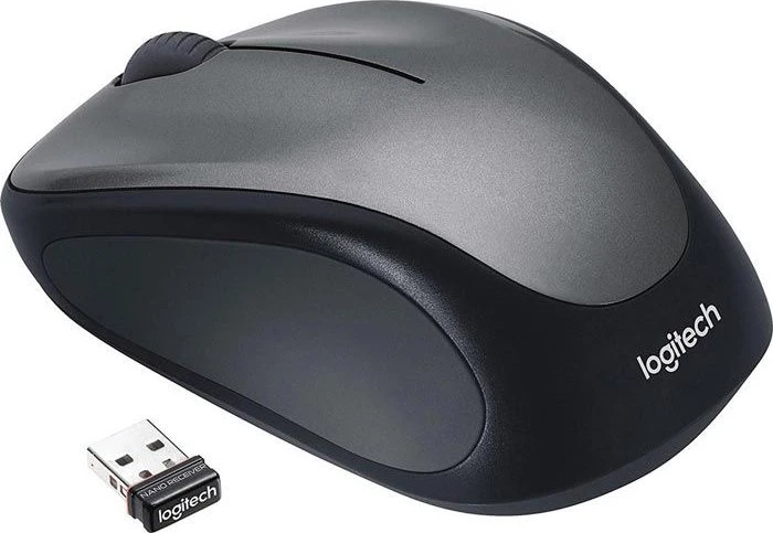 Logitech M235 Wireless Mouse grau, USB